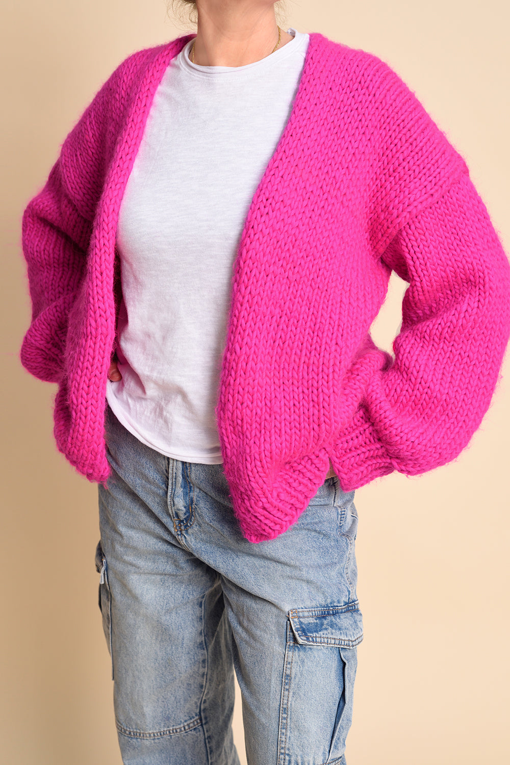 NO SEW CHUNKY CARDIGAN