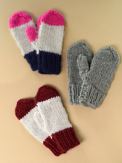 CHUNKY MITTENS