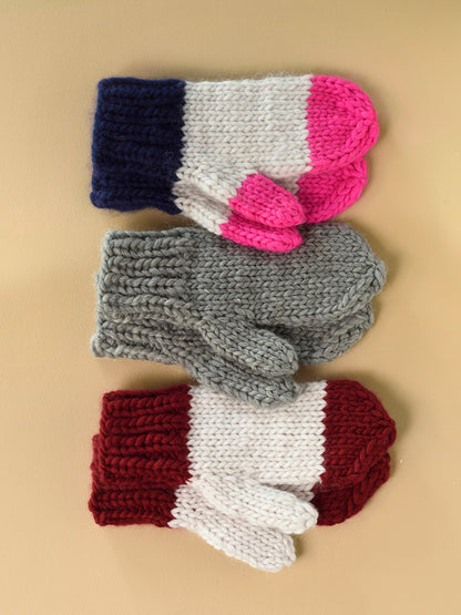 CHUNKY MITTENS