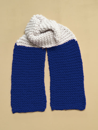 MY 2-COLOR FIRST SCARF